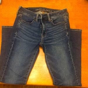 American Eagle crop jeggings